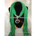 new hot selling sexy women beaded fringe scarf